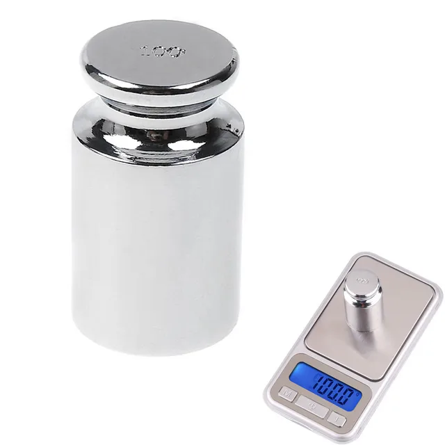 Weight 200g Chrome Plating Calibration Gram Scale Weight for Digital