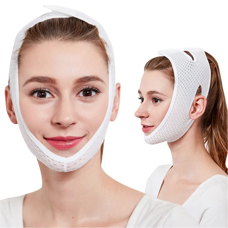 Женщины морщин V лицо подбородок подтяжка щек маска для похудения с крем против морщин