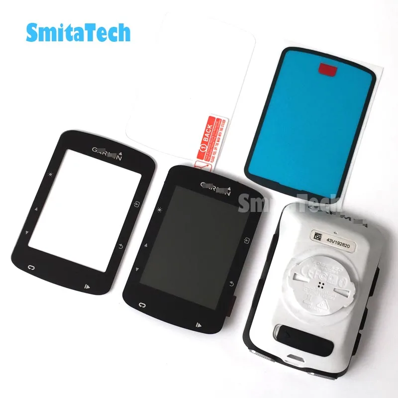 

Kit for Garmin Edge 520 bicycle speed meter GPS LCD displayand glass panel and back cover case with Li-ion Battery set Repair