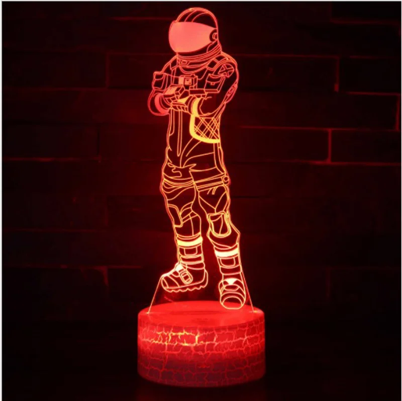 

Fortnight Battle Royale Action Figures Sleep Lights Projection Lamp LED Night Fort Night Accessories