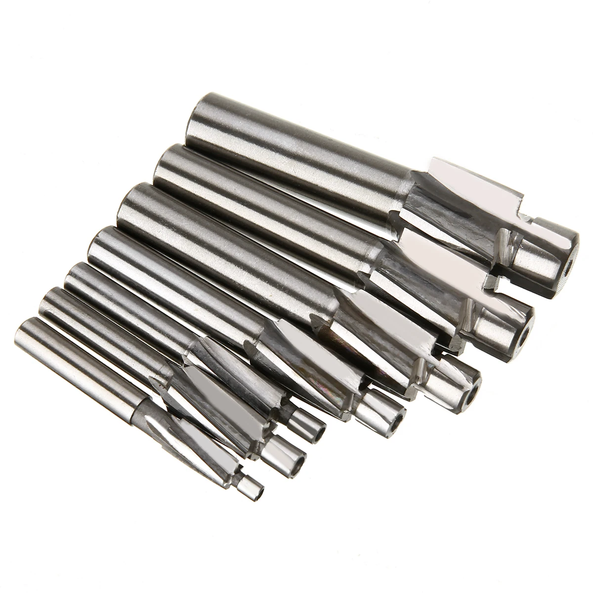 Buy 7pcs HSS Counterbore End Mill M3.2 M12.4 Pilot