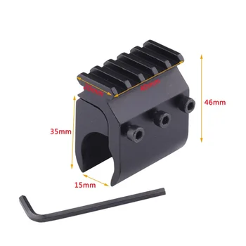 

New arrivals 20mm Rail Base Adapter Hunting Rifle Gun Scope Converter Laser Sight Base Flashlight Mount