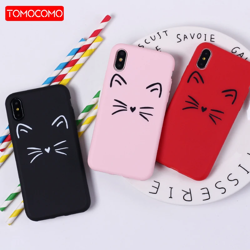 

Cute Cartoon Sloth Animals Cat Emoji Soft Silicon Printed Phone Case For iPhone 11 6 6S 5 5S SE 8 8Plus X 7 7Plus XS Max Fundas