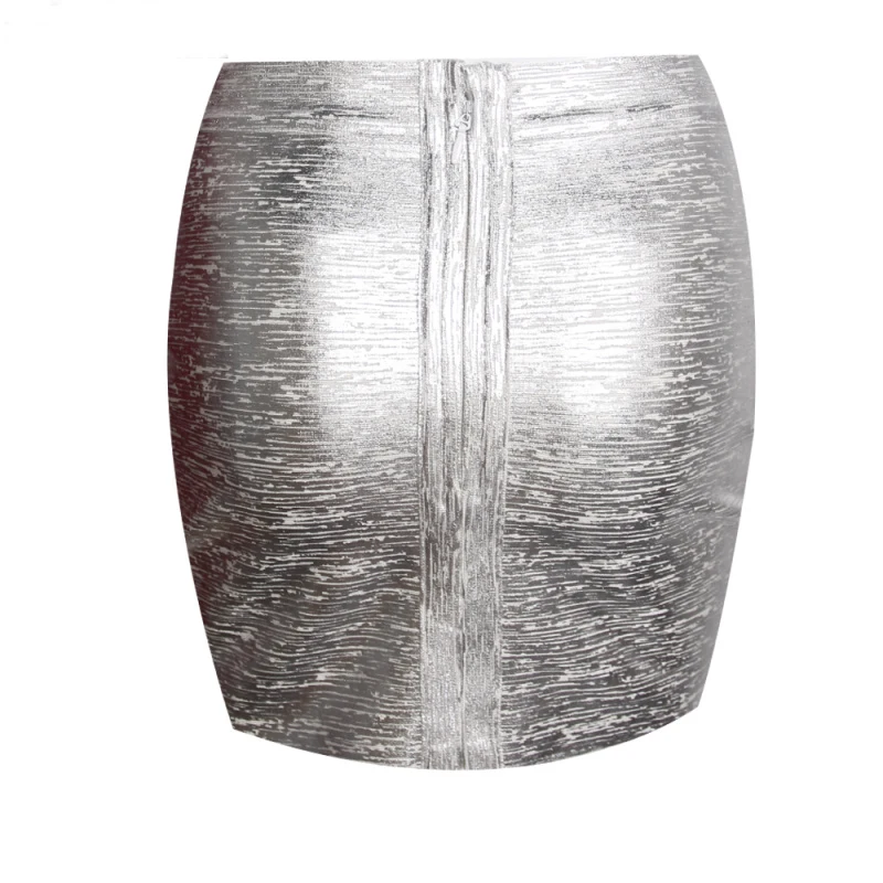 KLEEZY Inversed V сексуальные обтягивающие вечерние женские повязки Карандаш Летние Короткие мини юбки HL670