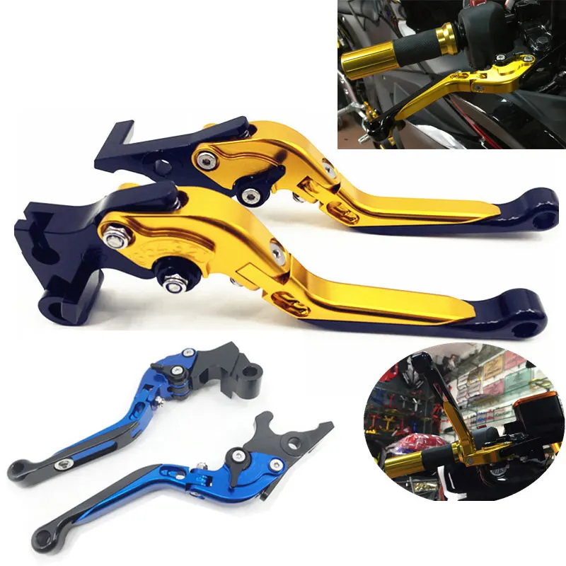 

5COLOR New For Yamaha YZF R3 2015 2016 Motorcycle CNC Aluminum Folding Extendable Moto Brake Clutch Levers