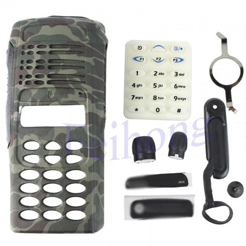 Camouflage Complete Radio Service Parts Cover Housing Case Kit for Motorola Radio GP338 Walkie Talkie Camouflage Complete Radio Service Parts Cover Housing Case Kit for Motorola Radio GP338 Walkie Talkie