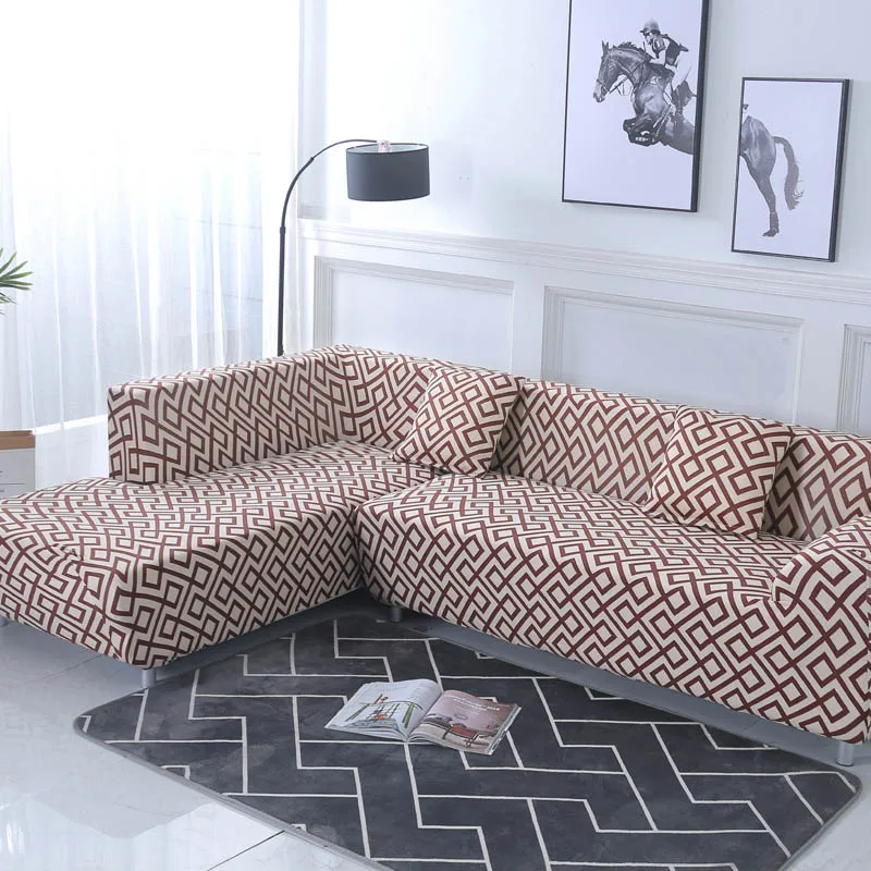 Угловой диван чехлов эластичные чехлы для диванов Обёрточная бумага все включено плотно диван Чехлы одноместное кресло На Двоих Секционный диван 1/2 шт