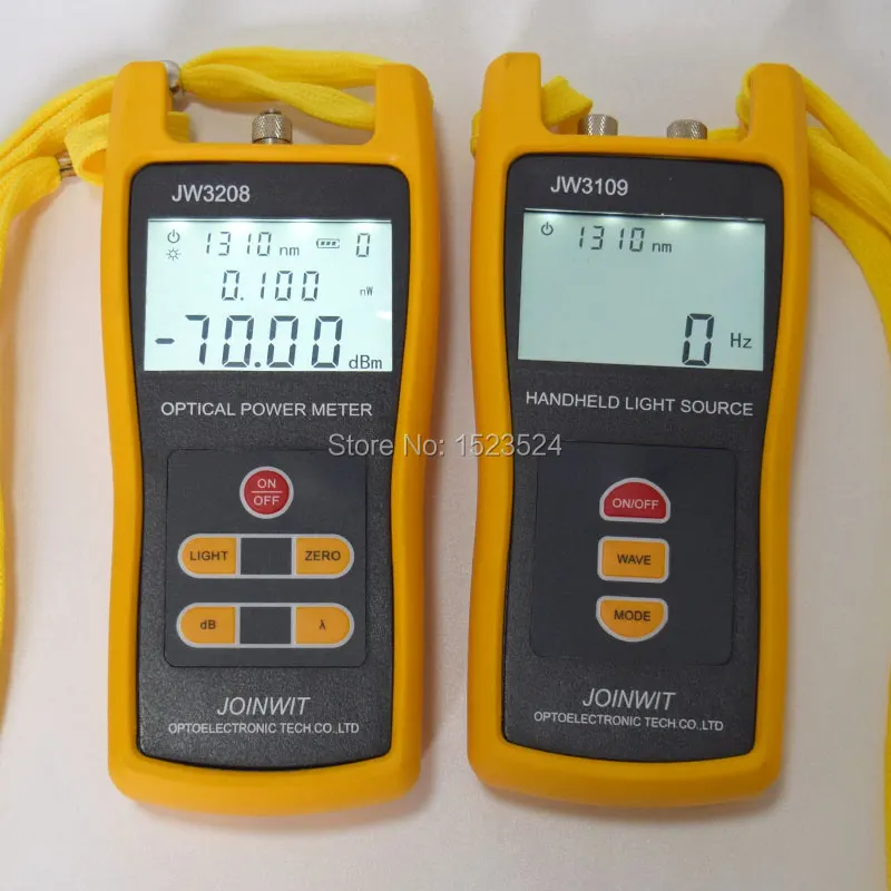 Fiber Optic Multimeter SM&MM JW3208A Handheld 70+6dBm Optical Power