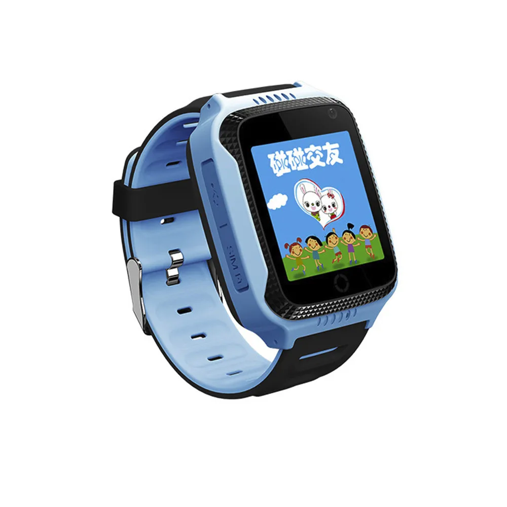 Voberry GPS Смарт часы es android для детей с камерой Детские Сенсорный экран SOS Вызов