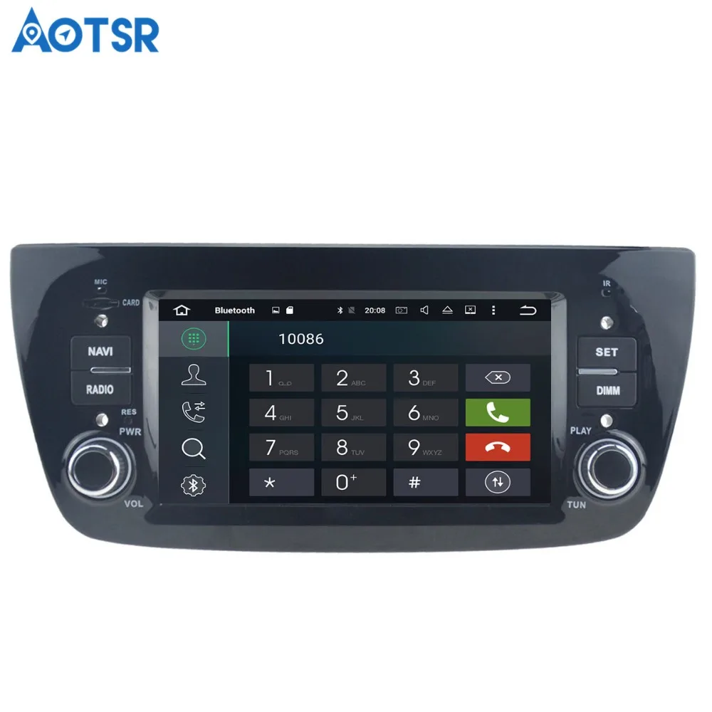 Clearance Aotsr Android 8.1 GPS navigation Car DVD Player For FIAT DOBLO/Opel Combo/Tour multimedia 2 din radio recorder 4GB+32GB 2GB+16GB 1