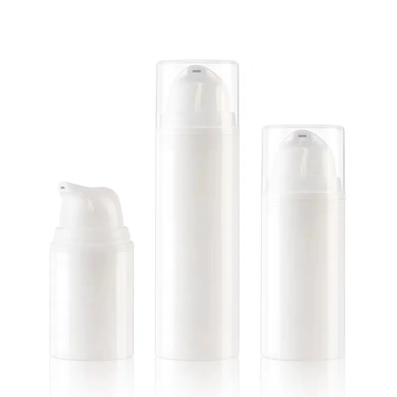 

20pcs/lot 15ml 30ml 50ml PP small sample airless bottle vacuum pump bottle lotion bottle used for Cosmetic Containe