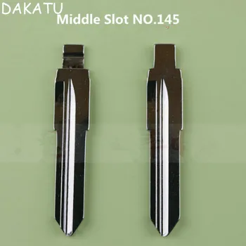 

DAKATU Middle Slot NO. 145 Car Remote Key Blade FOR New Mazda 3 CX5 axela Modified flip folding remote key blade replacement