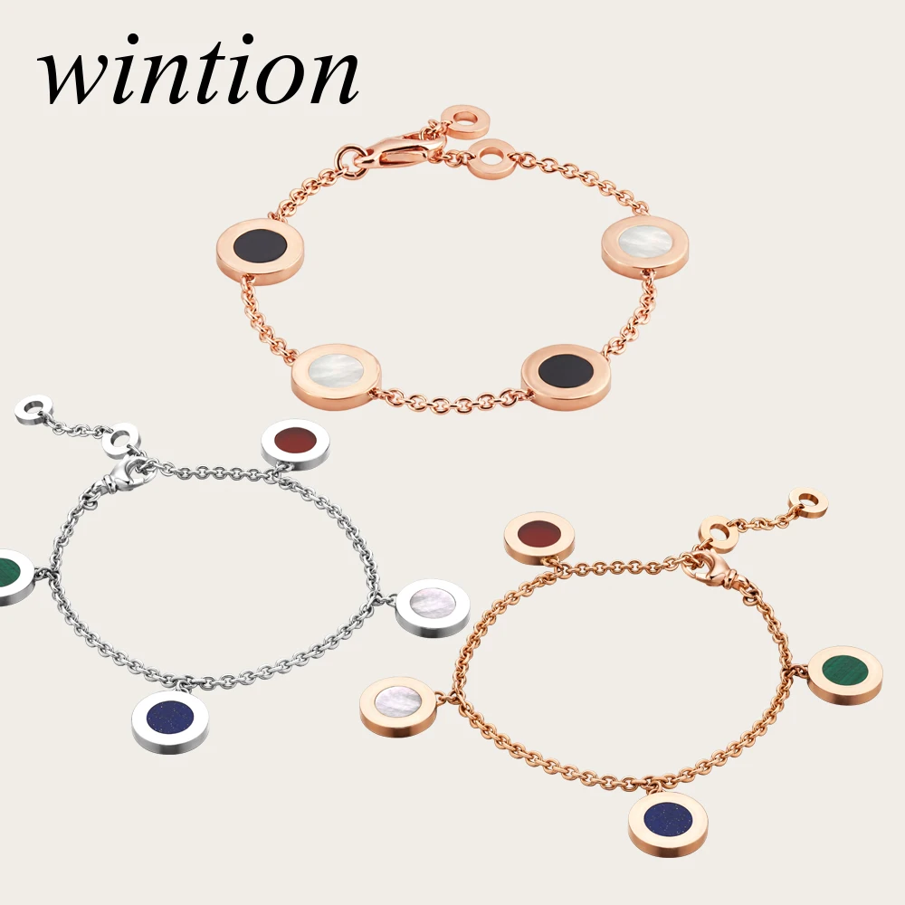 

Wintion BGL bracelet 1:1 Original 100% 925 Sterling Silver Women Free Shipping Jewelry High-end Quality Gift Have logo