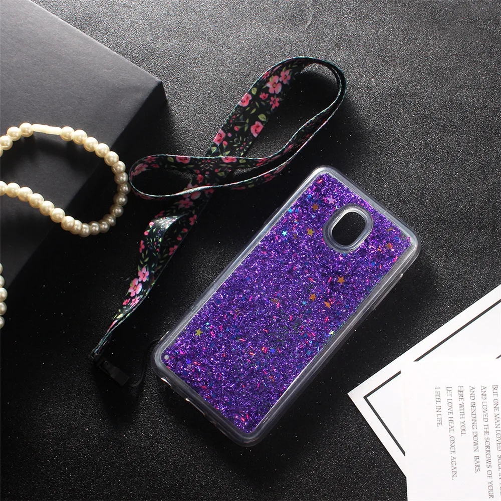 Liquid Case for Fundas Samsung Galaxy J5 2018 Cover Glitter Dynamic Case for Samsung Galaxy J5 2018 Case0
