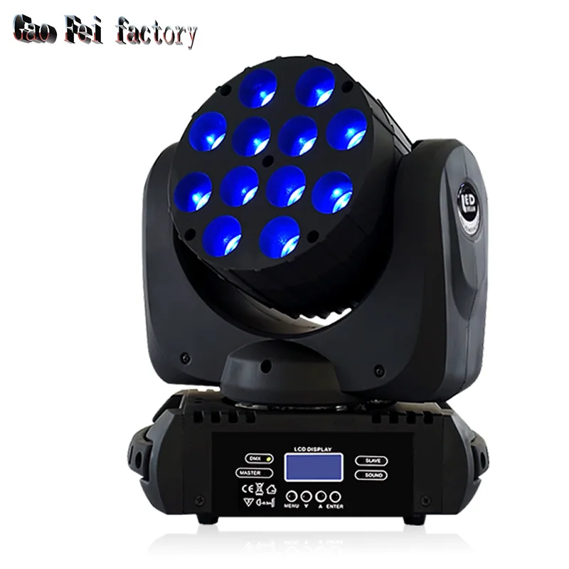 

LED Beam 12X12W Moving Head Light With Stage Lights Professional Stage DJ