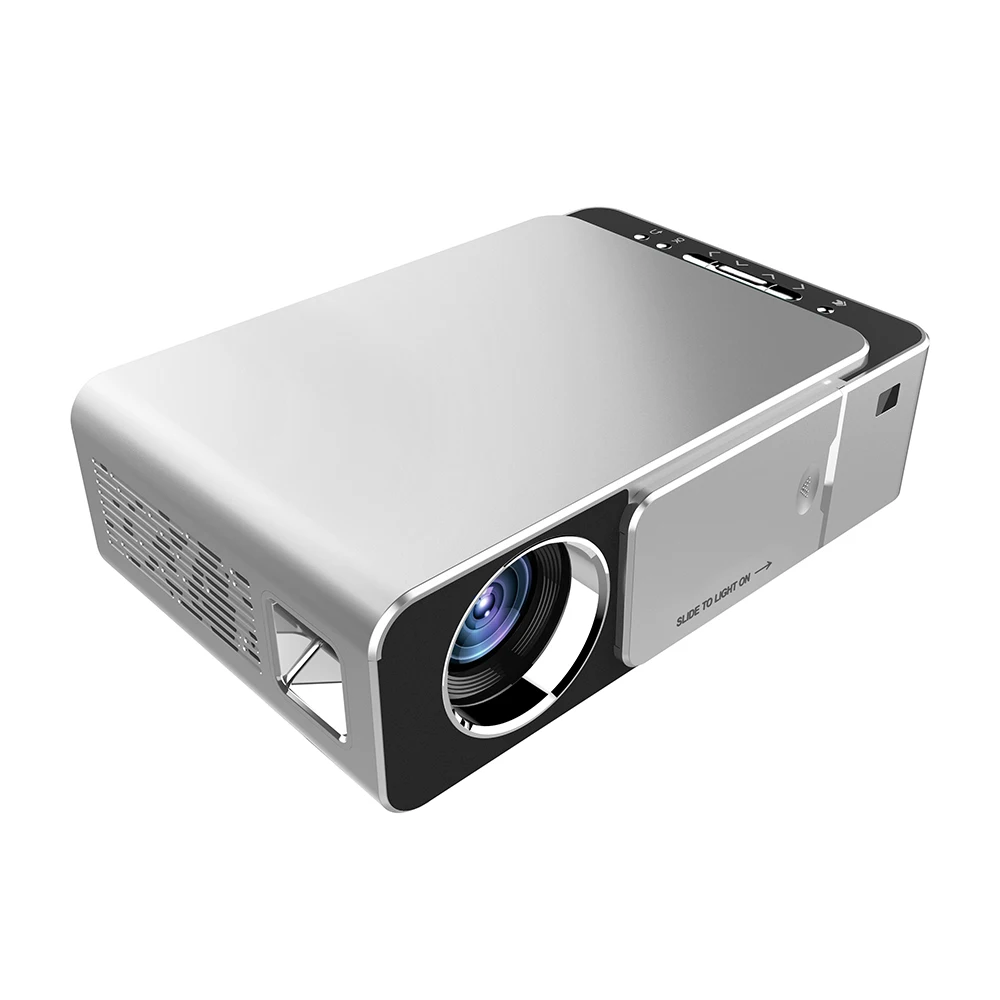 T6 3500 люмен HD Портативный светодиодный проектор 1280*800 Родное разрешение 720P HD видеопроектор USB VGA HDMI проектор для домашнего кинотеатра