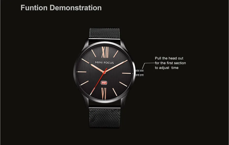 Quartz Watch - Black