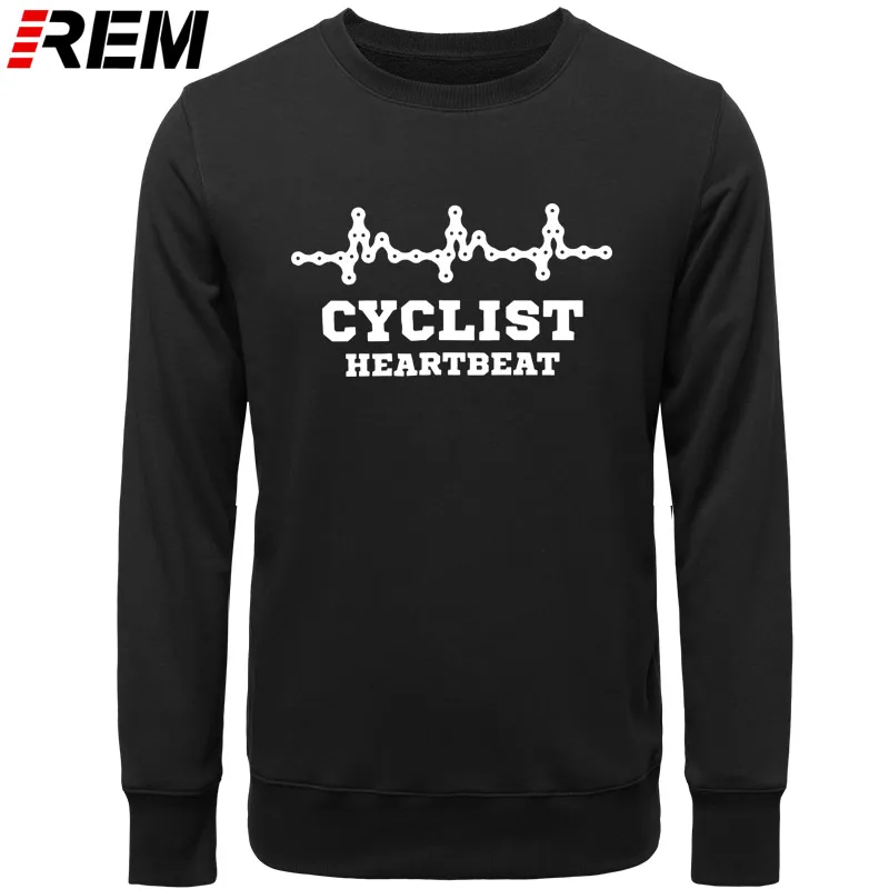 Для мужчин s CYCLINGer Cyclist Heartbeat Горный Дорожный велосипед Забавный велосипед мужские повседневные толстовки с длинными рукавами в китайском стиле, толстовки