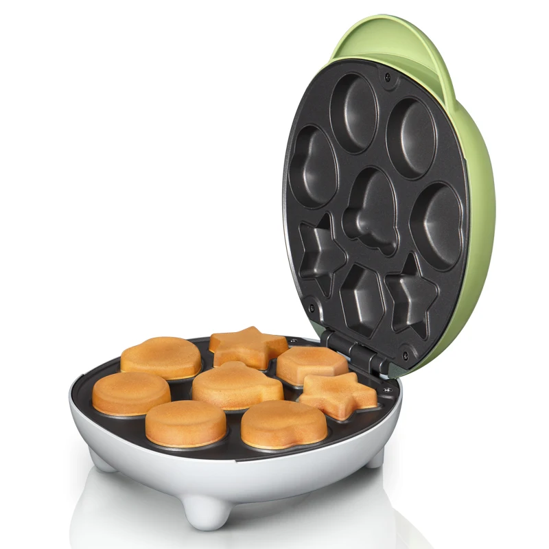 DMWD Household DIY Cake Maker Automatic Breakfast Machine Cartoon Egg Cake Mould Egg Tart Maker 220V DMWD Household DIY Cake Maker Automatic Breakfast Machine Cartoon Egg Cake Mould Egg Tart Maker 220V