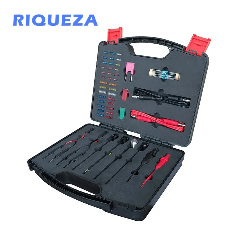 

OYEITIMES Tool Set Hand Tools For Car Repair Circuit Maintenance Tool Kit Connecting Line Diode Test Lamp Car Repair Tool Kits