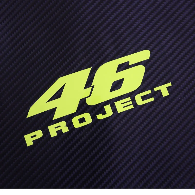 

Hot sales 2pc/lot valentino rossi stickers VR 46 project decals reflective adesivo moto gp vinyl sticker motorcycle ATV helmets