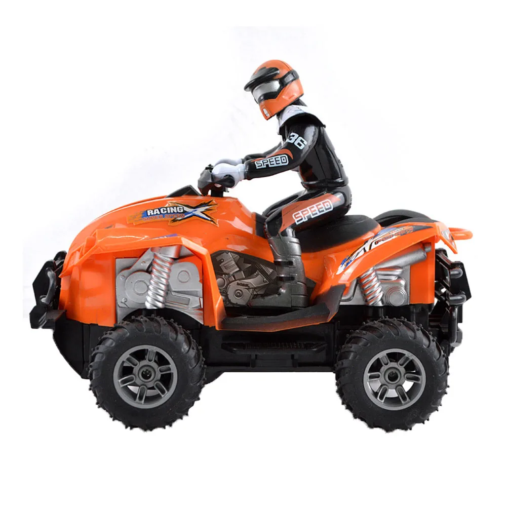 

Wear Resistant RC Motorcycle Boys Children Gift Electric Toy Rechargeable Anti Collision Racing Simulated Driving Quad Bike Fun