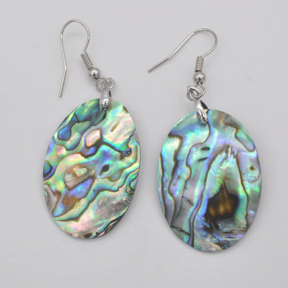 New Zealand Abalone Shell Earrings Jewelry For Woman Gift T031 Dangle