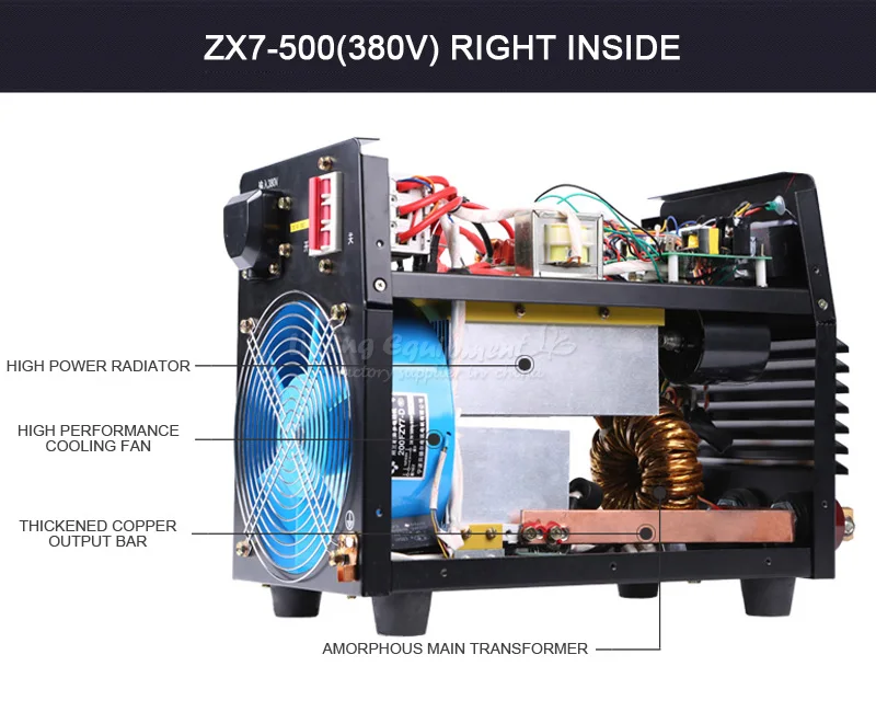 ZX7-500 инвертор переменного тока igbt модуль Промышленный сварочный аппарат