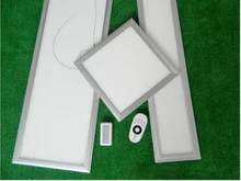 Free Shipping 295X295MM Dimmable and Color Changeable with 2.4G Remote Control Aluminum+PMMA Material High Brightness LED Chips
