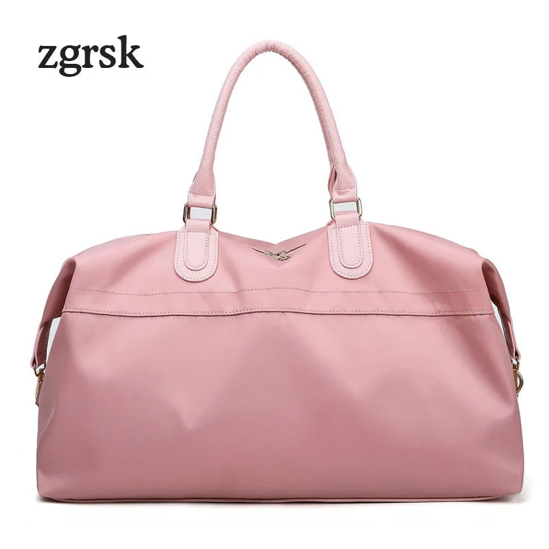 

Fashion Overnight Bag Weekender Women Nylon Duffle Weekend Travel Bags Unisex Suitcase Crossbody Bag Carry On Cabin Luggage