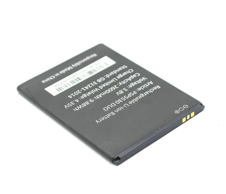 Ciszean 1 шт. Сменный аккумулятор для Prestigio PSP 5530 DUO 2600 мАч В постоянного тока Мобильный