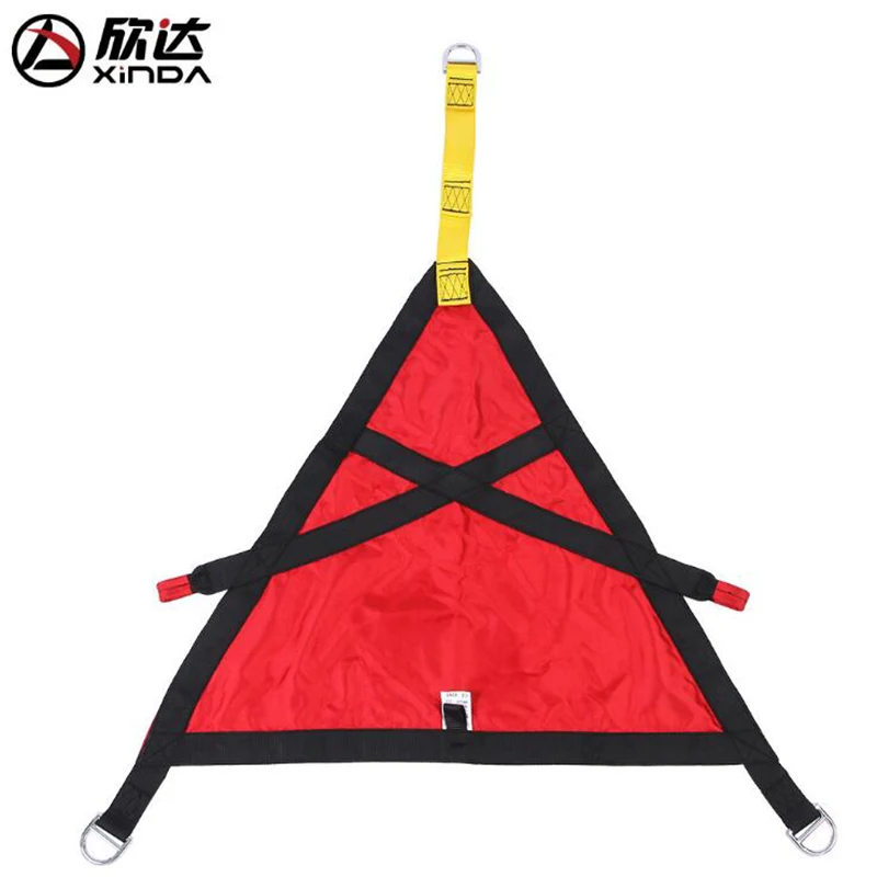 

Xinda Outdoor Triangular Rescue Belt Aloft Fire Harness Security Belt Underground Rescue Belt Child Harness Climbing Rescue Belt