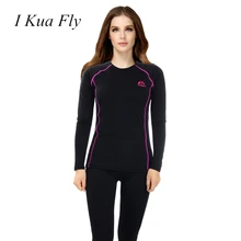 Зимнее термобелье для лыж, женский спортивный комплект, для снежной погоды, для девушек, быстрая функция, компрессионный спортивный костюм, для фитнеса, термо рубашка для женщин, 4