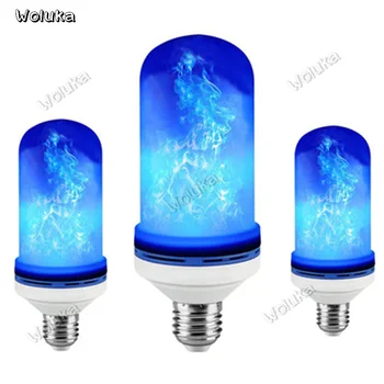 

Flame Bulb Blu-ray high quality LED flame bulb simulation flame lamp LED Blue flame lamp CD50 W03