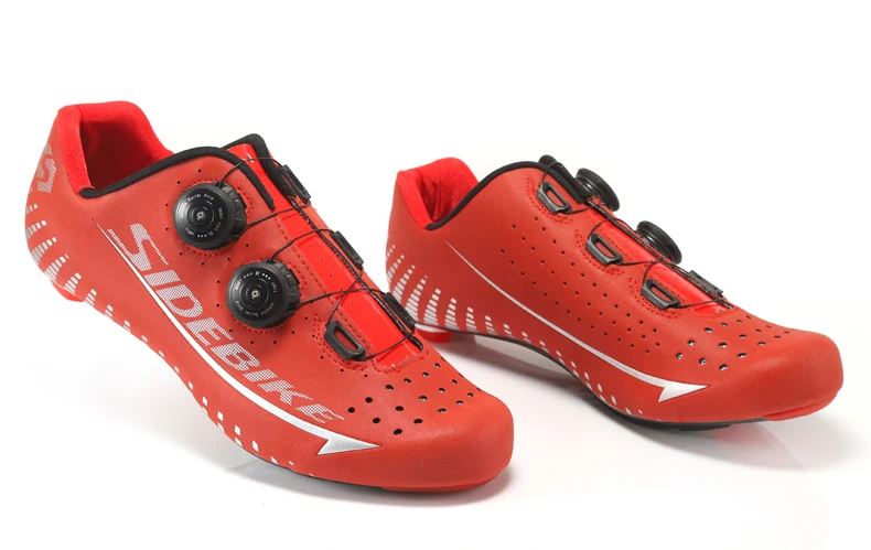 Sidebike 3M Reflectiv Carbon Ultralight Cycling Shoes self-Locking Racing Bike Shoes Road Bike Athletic Riding Shoes Ciclismo