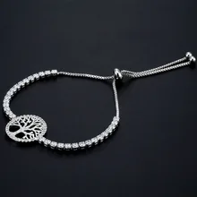 BAOPON 3 цвета Роскошный розовый золотой цвет звено цепи браслет для женщин Дамы Сияющий AAA кубический циркон Кристалл ювелирные изделия BR421