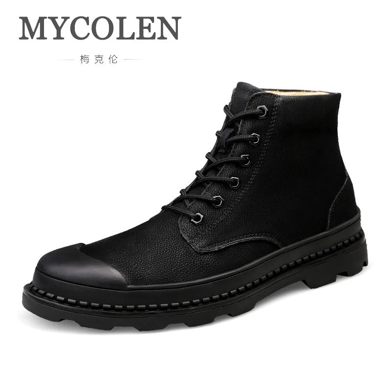 MYCOLEN/Новинка 2019 года сезон осень-зима мужские роскошные модные короткие плюшевые