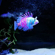 Красочные Искусственные пластиковые рыбки аквариума украшения аквариума орнамент с присоской