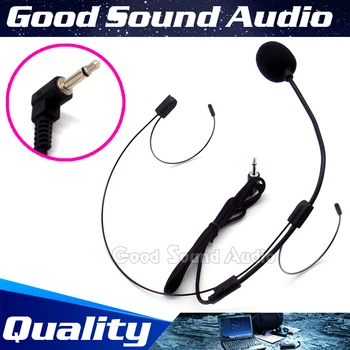 

3.5mm Plug HeadWorn Headset Condenser Microphone Mikrafon Mic For Wireless Speaker Teaching Megaphone Loudspeaker Meeting Speech