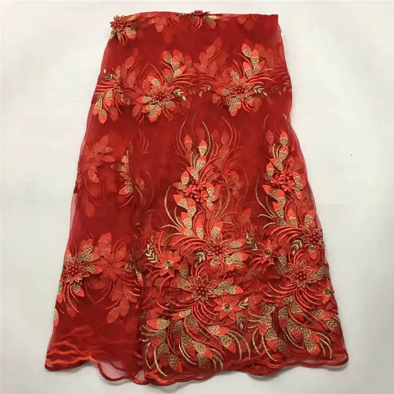 

ZQM!Royal blue african lace fabric 2019 high quality lace french mesh fabric beaded stones nigerian swiss lace fabrics ! L41901