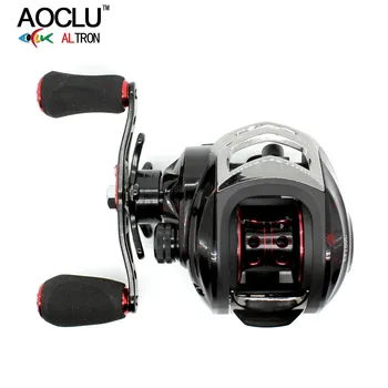 

AOCLU super smooth Baitcasting Reel 8+1 stainless steel ball bearings Max Drag Power to 8KG Right/Left Handed Fishing Reel