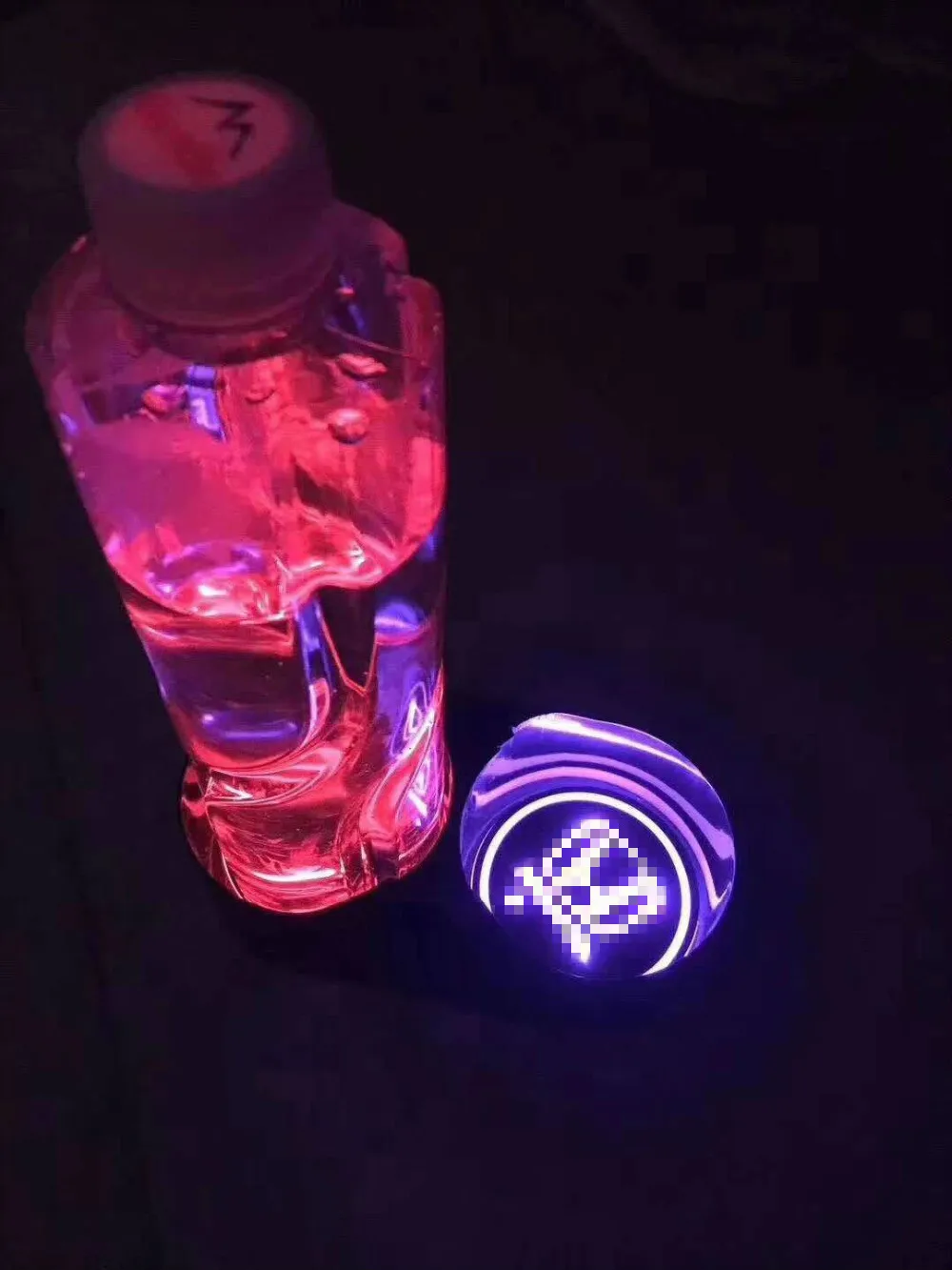 New-Arrived-Car-LED-Light-Water-Bottle-Mat-Coaster-Anti-slip-Mat-Colorful-Light-Coaster-Charging (2)