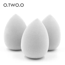 O. TWO. O спонж-блендер для макияжа, спонж из микрофибры, пушистый бархат, косметический спонж, пудра, гладкая Губка из микрофибры
