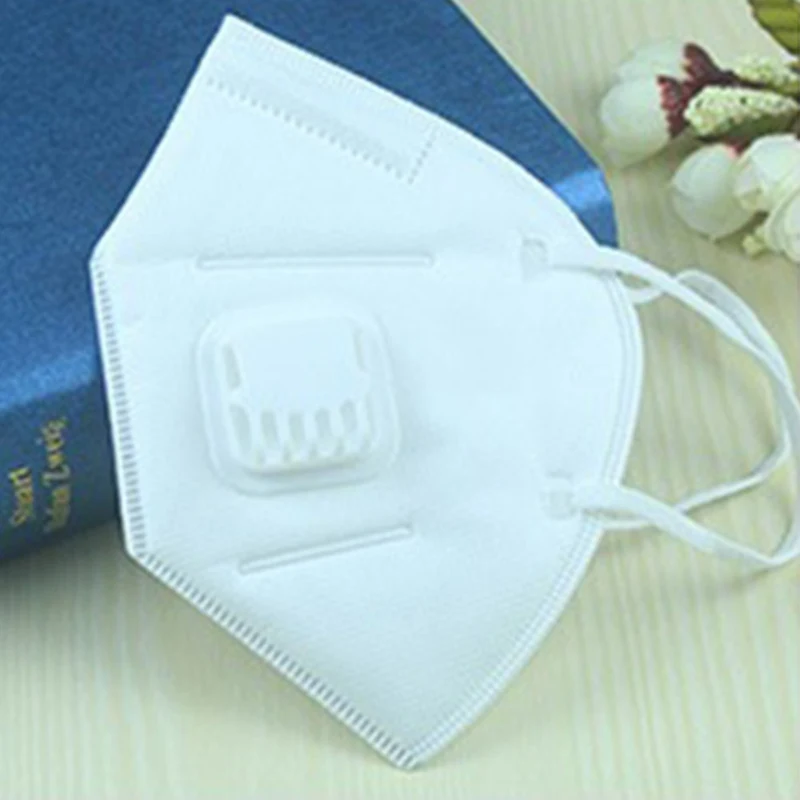

5pcs 6002V Anti dust PM 2.5 Mask Anti influenza Breathing valve non woven fabric folding filter mask Adult safety masks