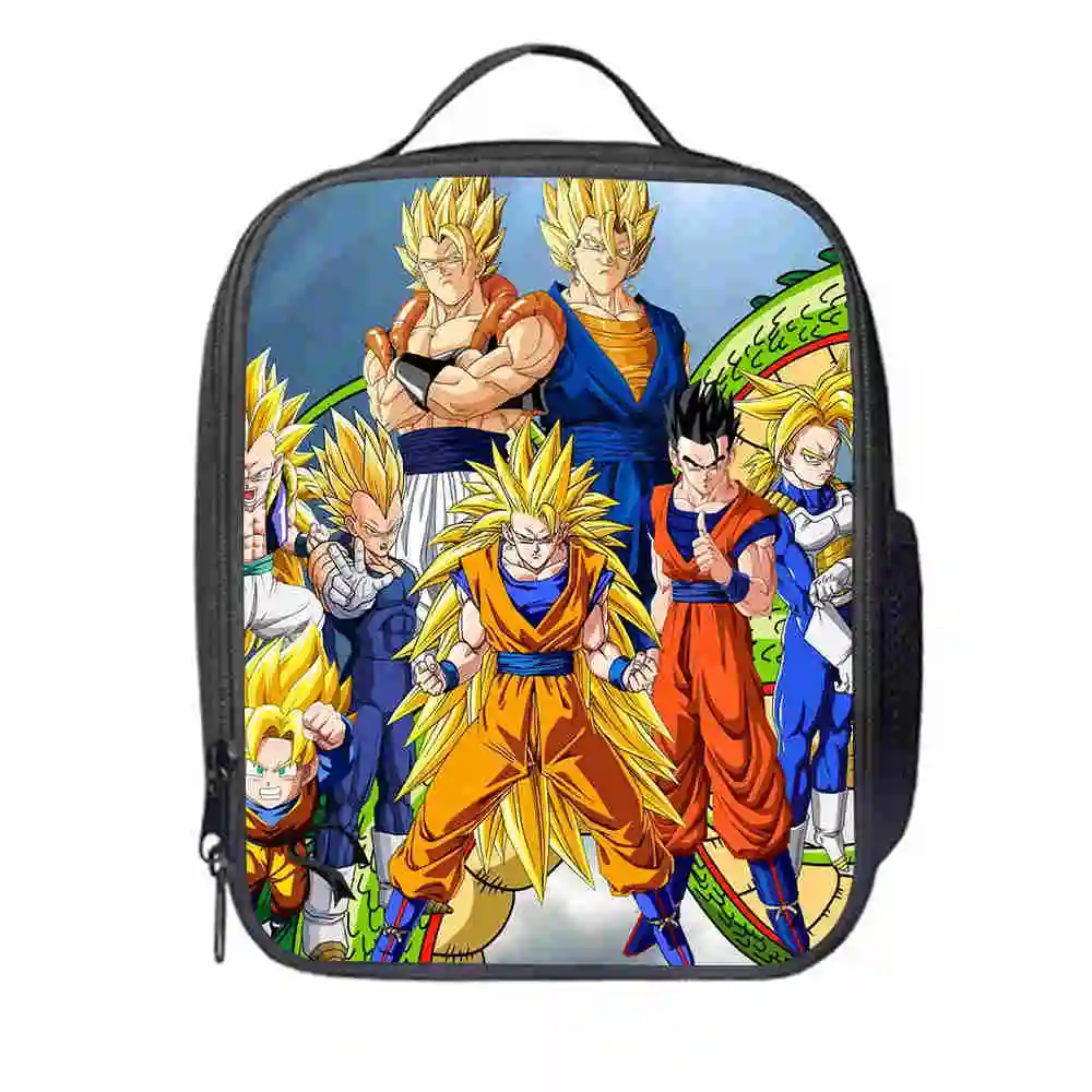 Dragon Ball Z Anime Backpacks Insulated Lunch Box Crossbody Bags Pencil Case Lot 