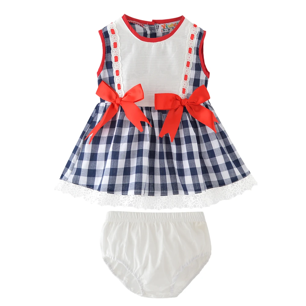 

2Pcs Summer kids Clothing Outfits Set Newborn Baby Girls Clothes Sleeveless Cute print Dress Tops Short Pants