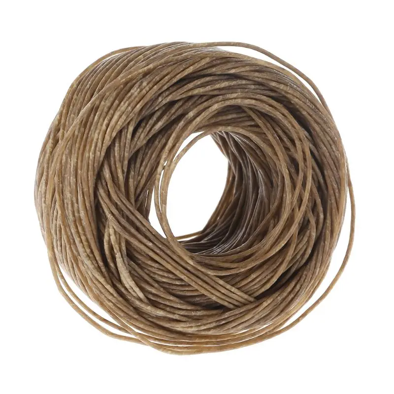 

Natural environmental Hemp fiber beeswax candle core hemp rope 200 feet (61 meters)