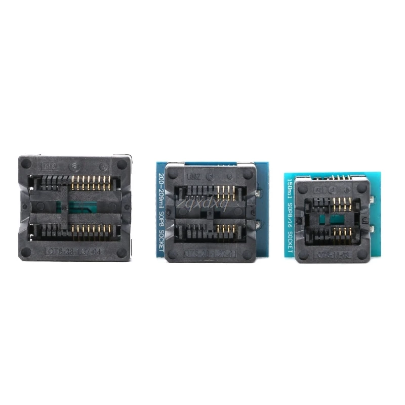 

3PCS SOP16 to DIP8 Adapter+SOP8 Adapter IC Programmer Socket for EZP2010 EZP2013 Oct30 Drop ship