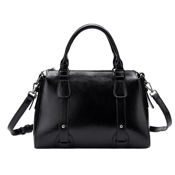 

XIYUAN female Genuine leather Red wine Handbags Fashion lady Shoulder Bag Large Tote hand bag For Women 2019 girl Messenger Bag