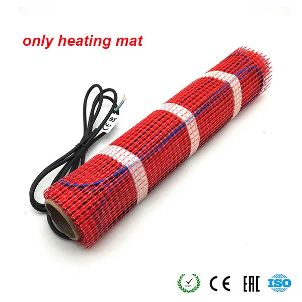 150 Вт/м2 энергосберегающий зимний подъездный коврик для таяния снега подземная плитка теплый пол нагревательный коврик - Цвет: Only mat